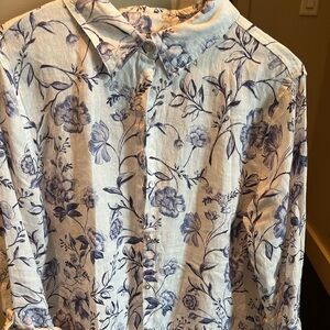 Cynthia Rowley linen shirt